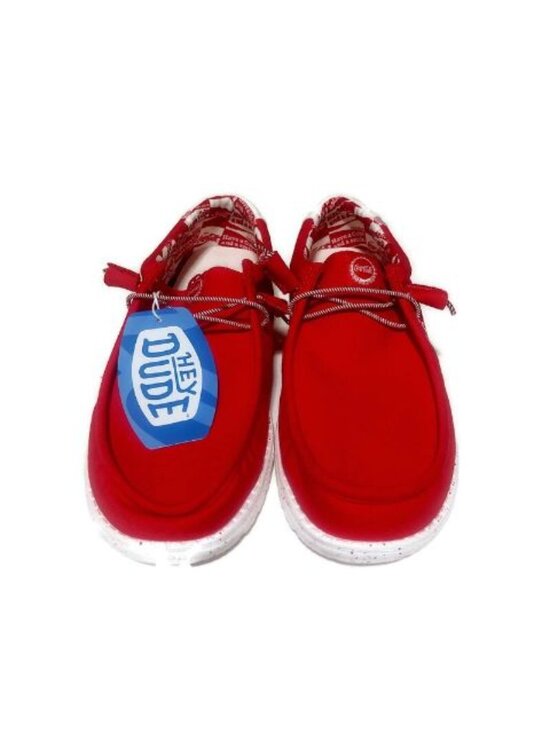 Hey Dude Mens Size 15 x Coca-Cola Wally Coke Limited Edition Casual Shoes Red main image 5